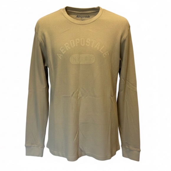 Aeropostale Mens Long Sleeve Top – Peyote – Size XL - Picture 2 of 9